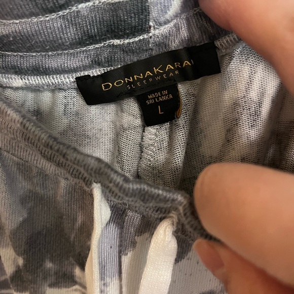 Abstract watercolor lounge pants - Picture 3 of 4